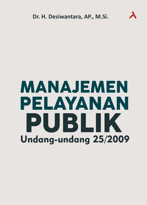 MANAJEMEN PELAYANAN PUBLIK