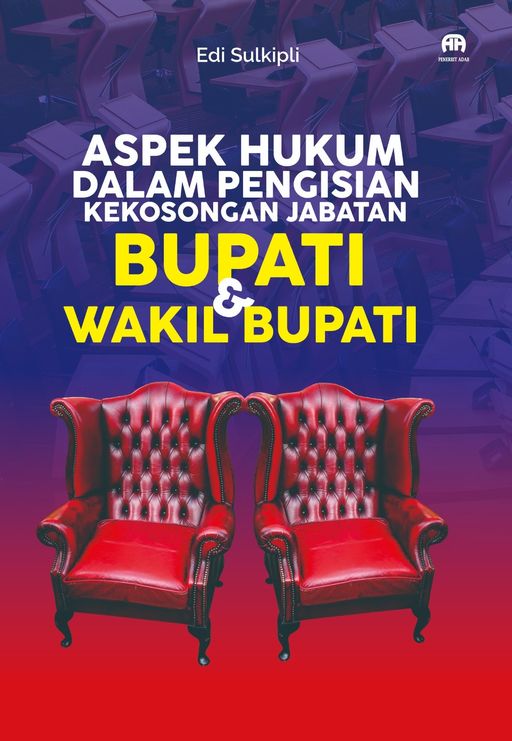 Judul : Aspek Hukum dalam Pengisian Kekosongan Jabatan Bupati dan Wakil Bupati Penulis : Edi Sulkipli Ukuran : 14,5 x 21 cm Tebal : 86 Halaman Cover : Soft Cover No. ISBN : 978-634-216-293-4 No. E-ISBN : 978-634-216-294-1 (PDF) Terbitan : Juli 2025 SINOPSIS Kekosongan jabatan kepala daerah bukanlah sekadar persoalan administrative ia bisa menjadi celah krusial yang mengganggu jalannya pemerintahan dan pelayanan publik. Lalu, bagaimana hukum mengatur proses pengisian kekosongan jabatan Bupati dan Wakil Bupati agar tetap menjamin legitimasi, akuntabilitas, dan kesinambungan pemerintahan daerah? Buku ini mengulas secara mendalam berbagai aspek hukum terkait mekanisme pengisian jabatan yang kosong, baik karena berakhirnya masa jabatan, pengunduran diri, pemakzulan, maupun sebab lainnya. Dengan pendekatan normatif dan praktis, pembaca diajak memahami regulasi yang berlaku, dinamika politik hukum di baliknya, serta tantangan implementasi di lapangan.