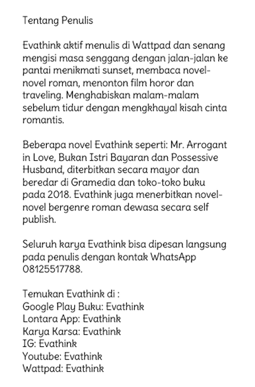 Katalog Novel Evathink