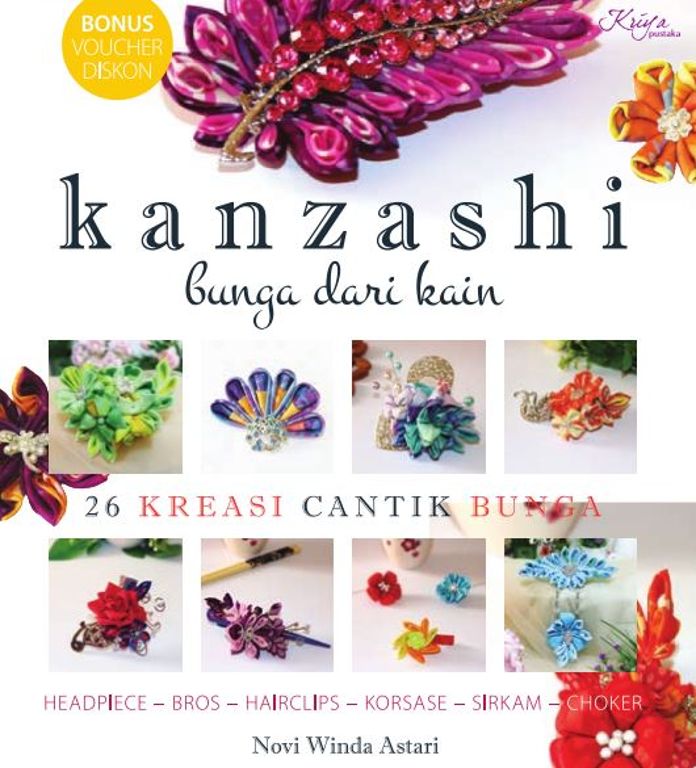 Kanzashi : Bunga dari Kain