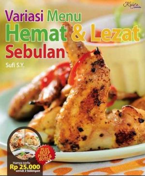 VARIASI MENU HEMAT & LEZAT SEBULAN